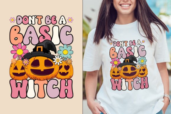 Download Don't Be a Retro Halloween Svg Design - Premium Resources