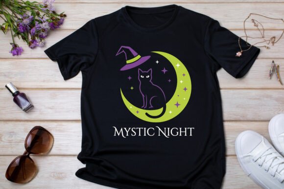 Download Spooky Night Halloween T Shirt Design - Premium Resources